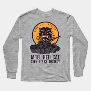 Seek Strike Destroy M18 Hellcat Long Sleeve T-Shirt